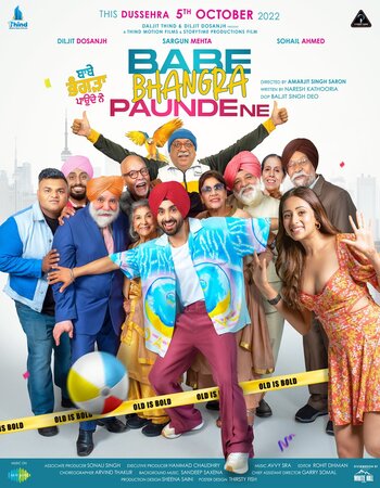 Babe Bhangra Paunde Ne 2022 Punjabi ORG 1080p 720p 480p WEB-DL x264 ESubs Full Movie Download