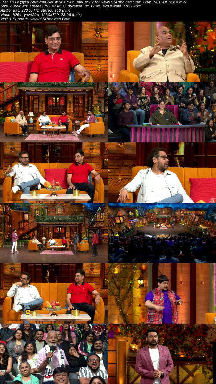 The Kapil Sharma Show S04 14th January 2023 1080p 720p 480p WEB-DL x264 Download