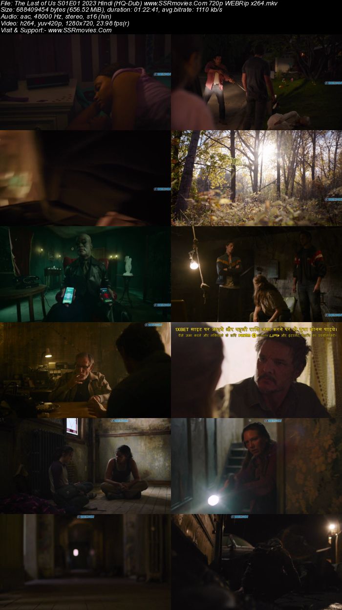 The Last of Us 2023 S01 Hindi (HQ-Dub) 720p 480p WEBRip x264 Full Movie Download