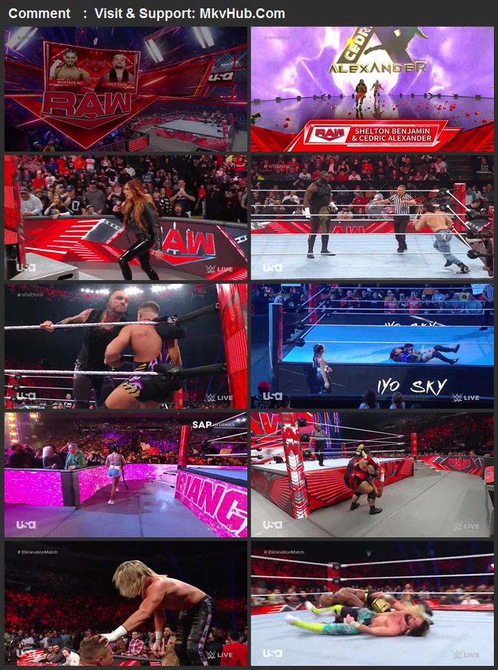 WWE Monday Night Raw 16th January 2023 720p WEBRip x264 1.2GB Download