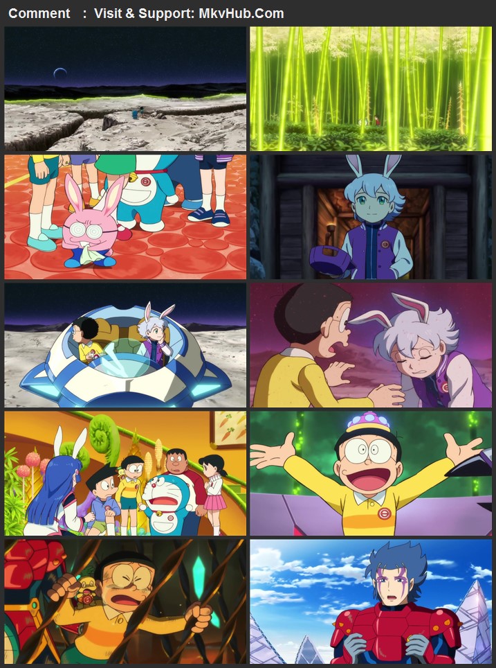 Doraemon Nobita's Chronicle of the Moon Exploration 2019 Dual Audio [Hindi-Japanese] 720p BluRay 1GB ESubs