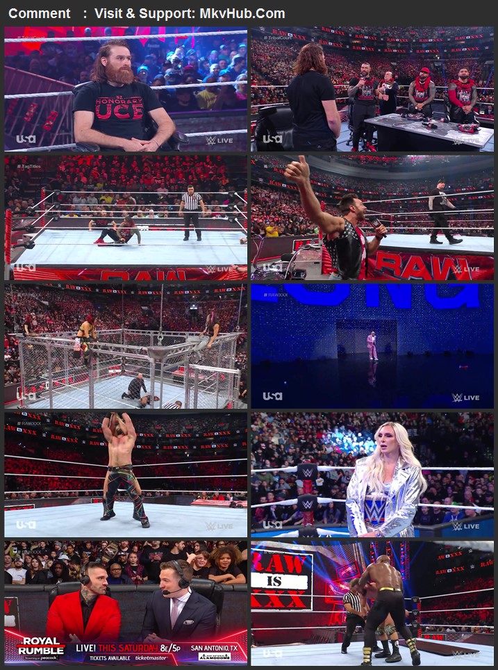 WWE Monday Night Raw 23rd January 2023 720p WEBRip x264 1.5GB Download