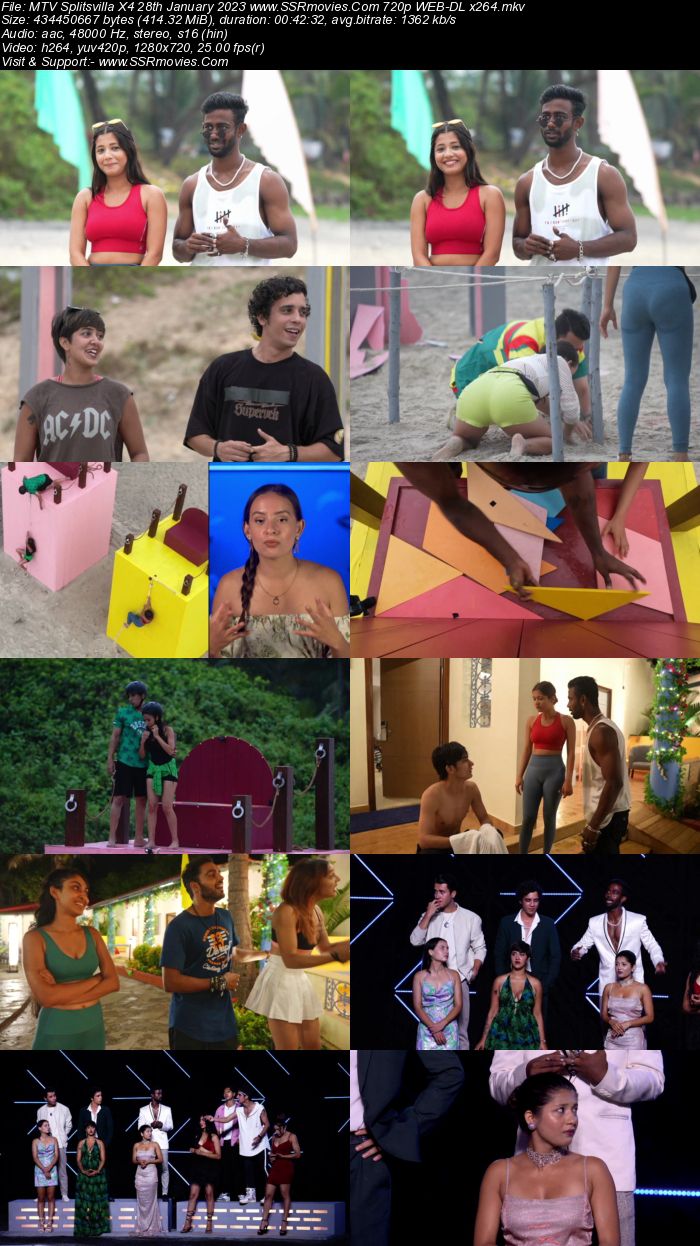 Splitsvilla S14 28th January 2023 720p 480p WEB-DL x264 200MB Download