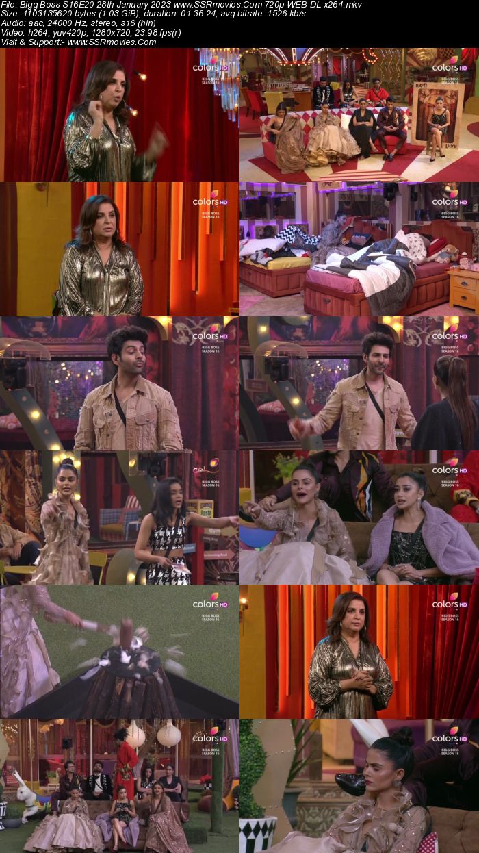 Bigg Boss S16E120 28th January 2023 720p 480p WEB-DL x264 300MB Download