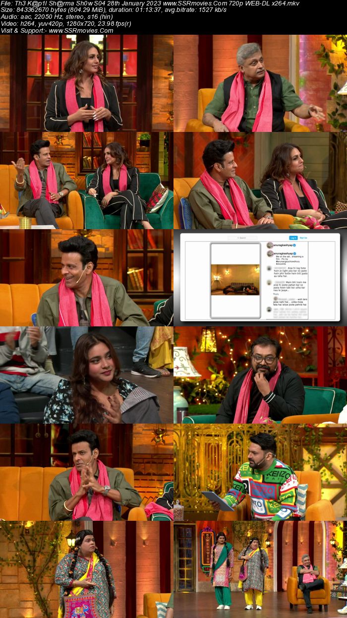 The Kapil Sharma Show S04 28th January 2023 1080p 720p 480p WEB-DL x264 Download