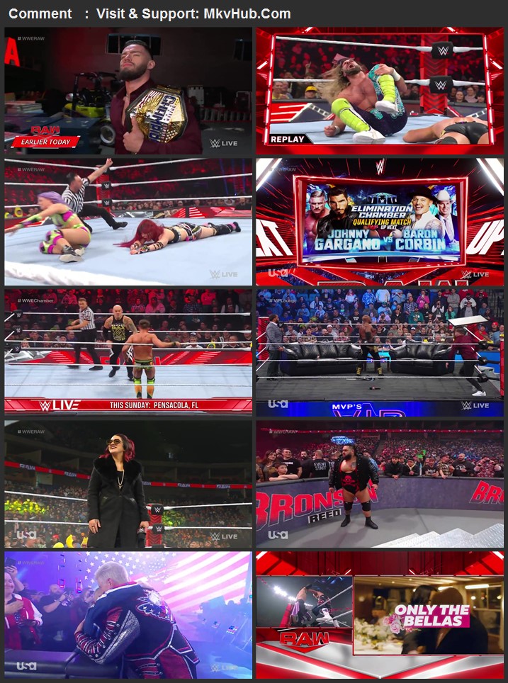 WWE Monday Night Raw 30th January 2023 720p WEBRip x264 1.5GB Download