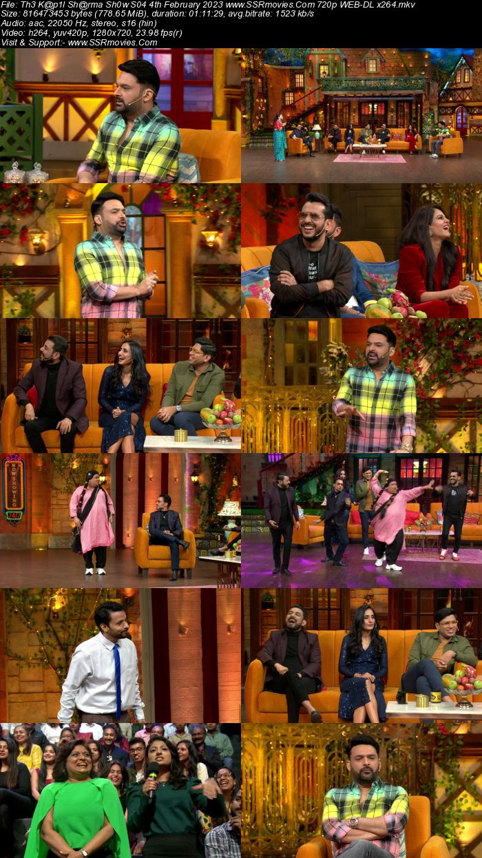 The Kapil Sharma Show S04 4th February 2023 720p 480p WEB-DL x264 Download