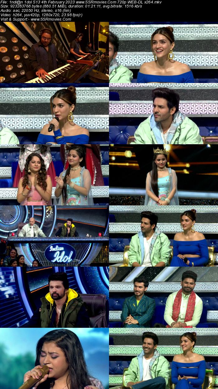 Indian Idol S13 4th February 2023 720p 480p WEB-DL x264 350MB Download