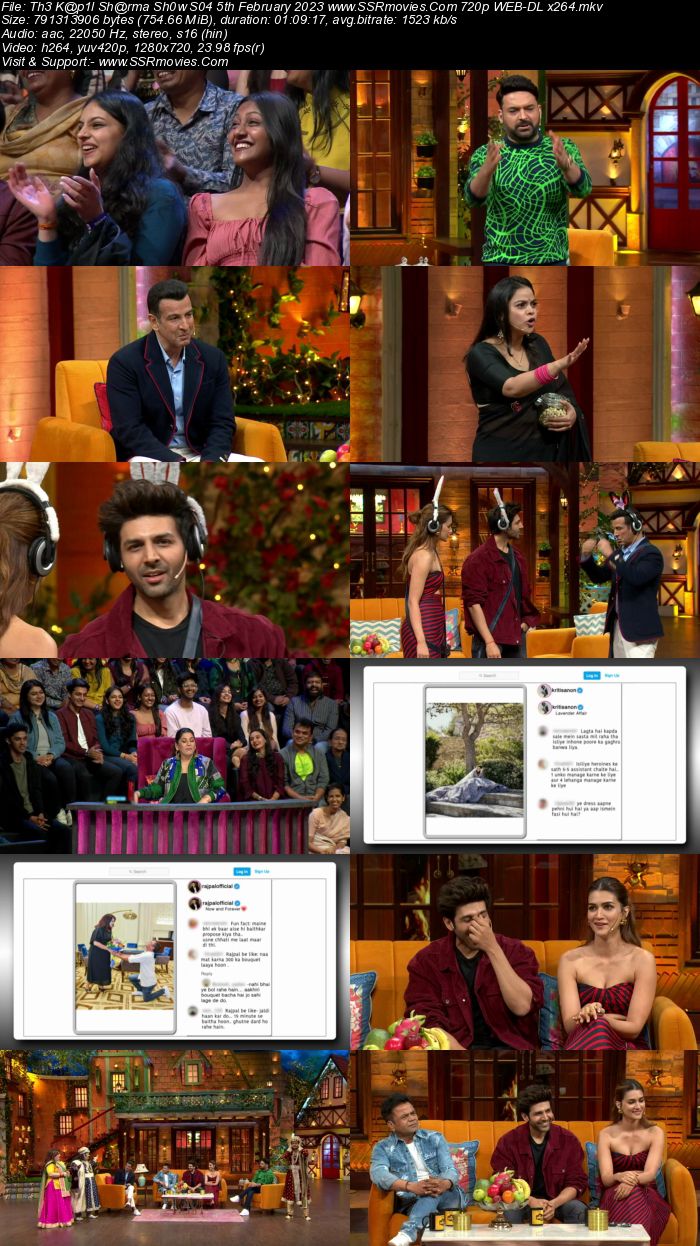 The Kapil Sharma Show S04 5th February 2023 720p 480p WEB-DL x264 Download