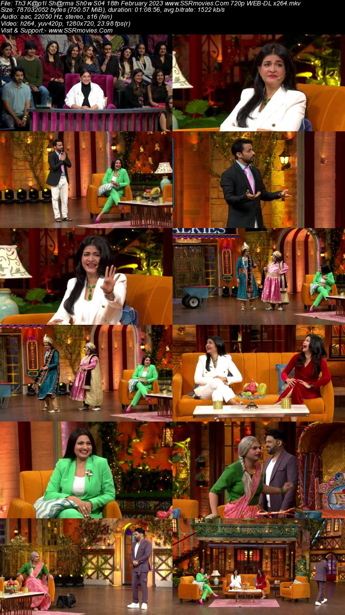 The Kapil Sharma Show S04 18th February 2023 720p 480p WEB-DL x264 Download