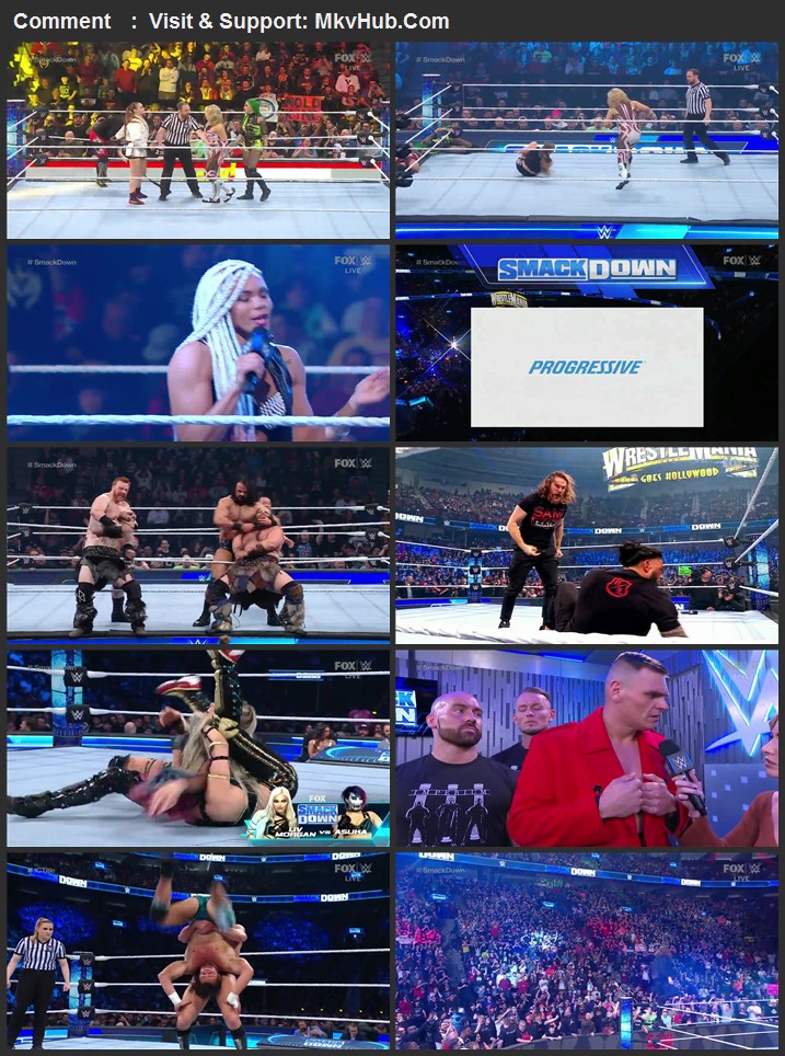 WWE Friday Night SmackDown 17th February 2023 720p WEBRip x264 850MB Download