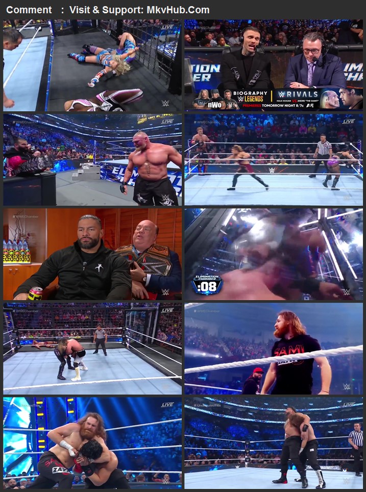 WWE Elimination Chamber 2023 720p 1080p PPV WEBRip x264 Download