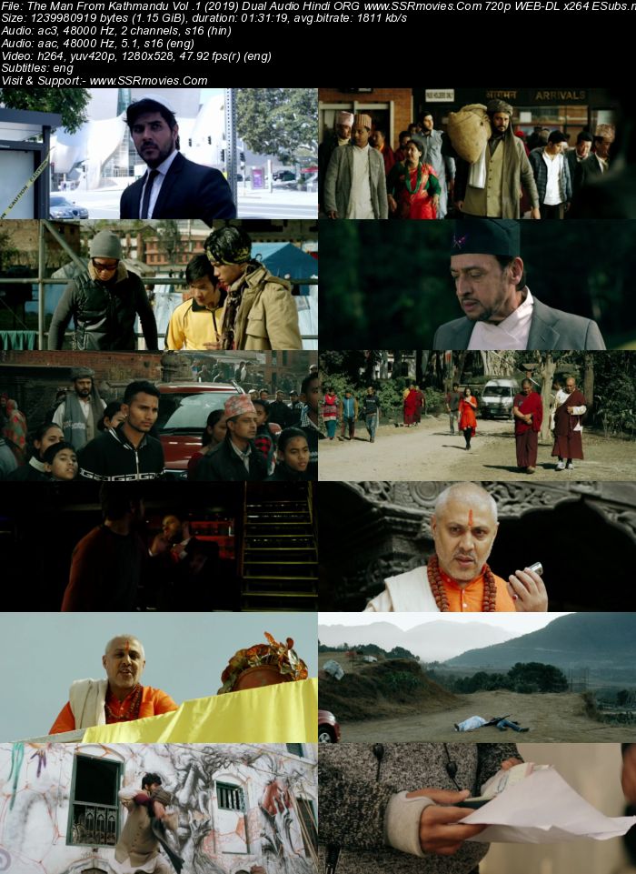 The Man from Kathmandu Vol. 1 2019 Dual Audio Hindi ORG 720p 480p WEB-DL x264 ESubs Full Movie Download