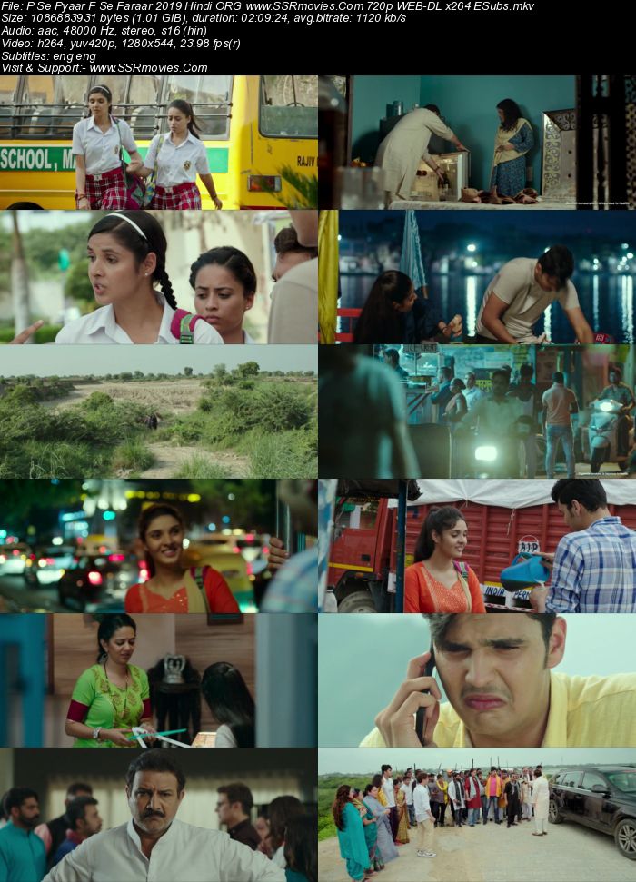 P Se Pyaar F Se Faraar 2019 Hindi ORG 1080p 720p 480p WEB-DL x264 ESubs Full Movie Download