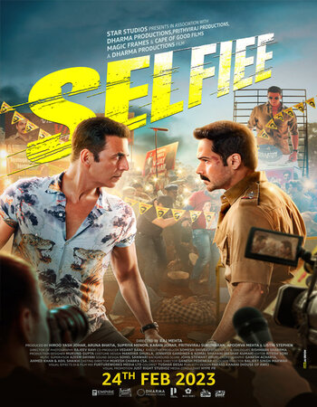 Selfiee 2023 Hindi 1080p 720p 480p HQ DVDScr x264 Full Movie Download