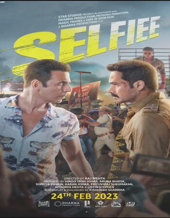 Selfiee 2023 Hindi 720p 1080p HQ DVDScr Download