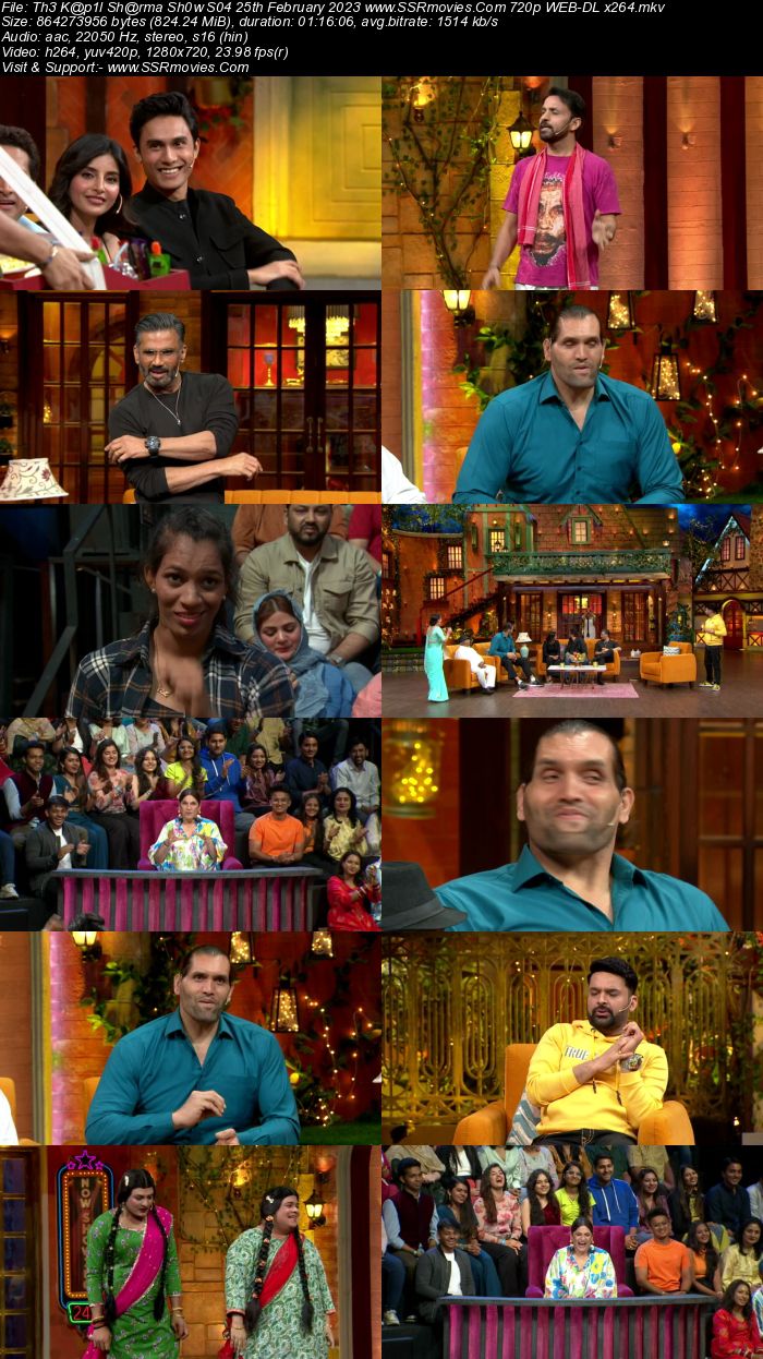 The Kapil Sharma Show S04 25th February 2023 720p 480p WEB-DL x264 Download
