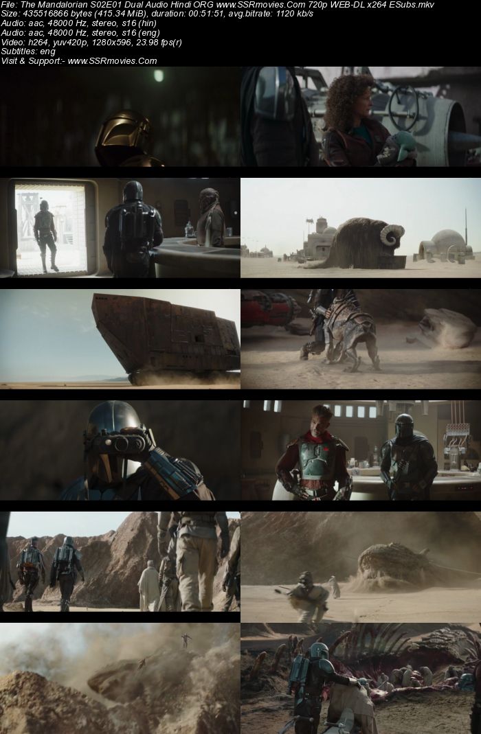 The Mandalorian S02 Completed Dual Audio Hindi ORG 720p 480p WEB-DL x264 ESubs Download