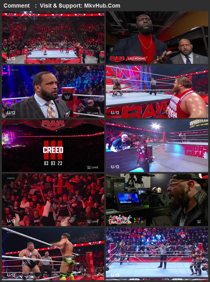 WWE Monday Night Raw 27th February 2023 720p WEBRip x264 1.2GB Download