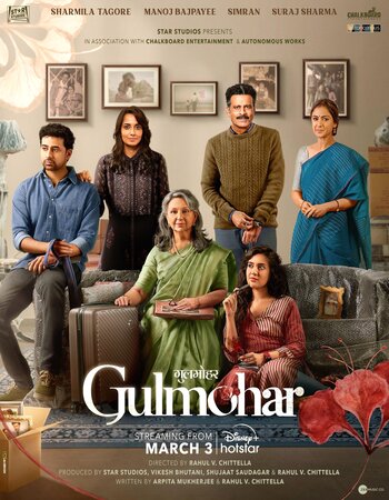 Gulmohar 2023 Hindi ORG 1080p 720p 480p WEB-DL x264 ESubs Full Movie Download