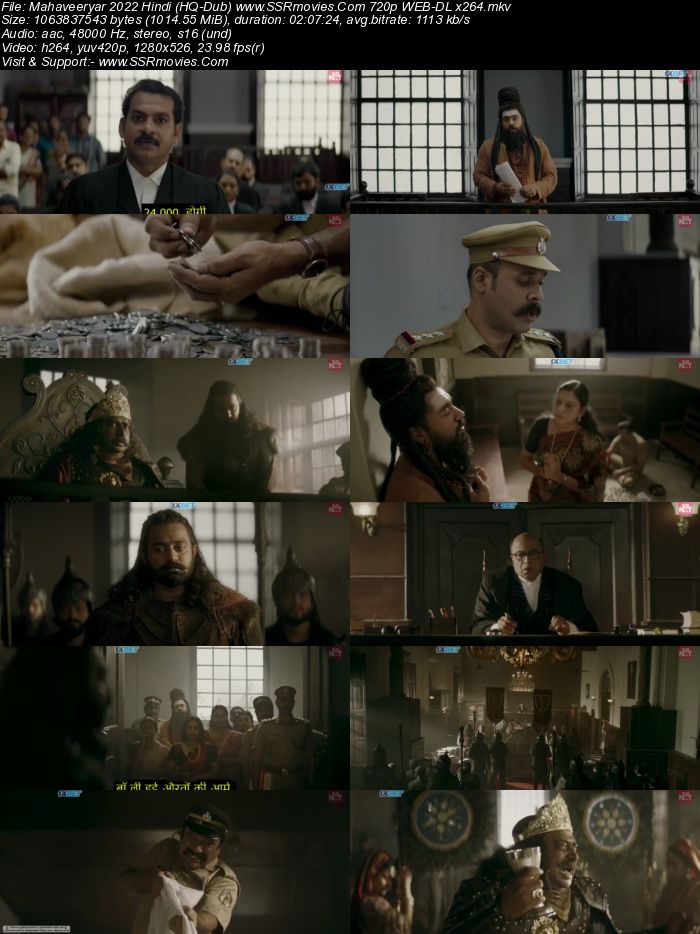 Mahaveeryar 2022 Hindi (HQ Dub) 1080p 720p 480p WEB-DL x264 ESubs Full Movie Download