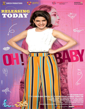 Oh Baby 2019 Dual Audio [Hindi-Telugu] 720p 1080p WEB-DL x264 ESubs Download