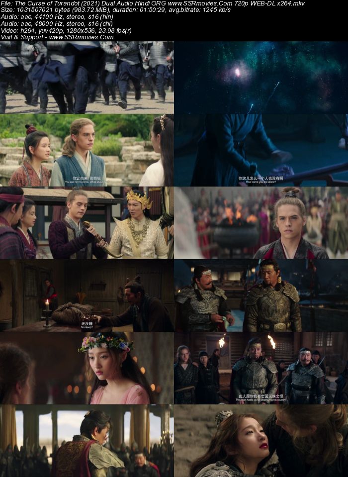 The Curse of Turandot 2021 Dual Audio Hindi ORG 1080p 720p 480p WEB-DL x264 ESubs Full Movie Download