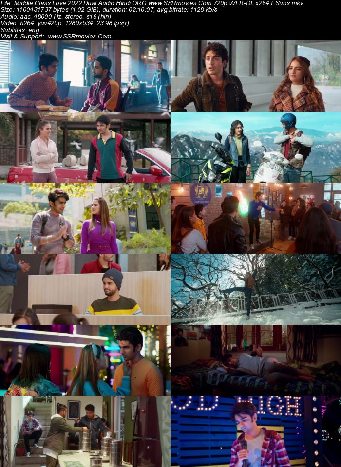 Middle Class Love 2022 Hindi ORG 1080p 720p 480p WEB-DL x264 ESubs Full Movie Download