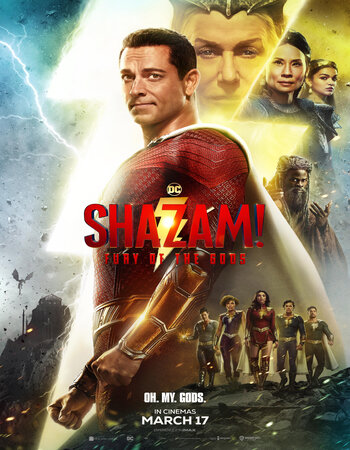 Shazam! Fury of the Gods 2023 Hindi 720p 1080p HDCAM x264 ESubs