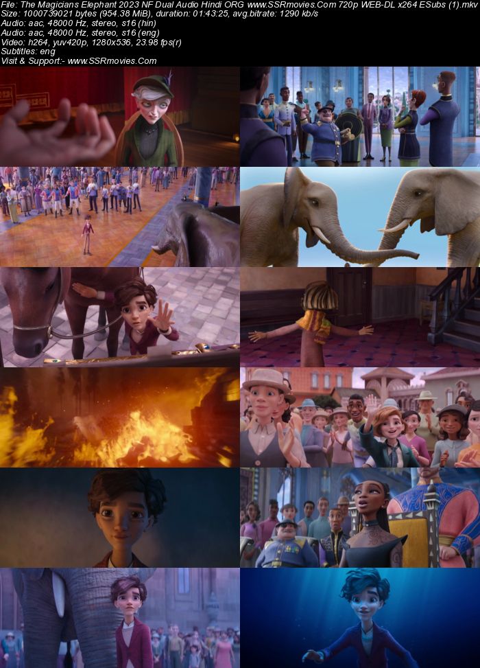 The Magician's Elephant 2023 NF Dual Audio Hindi ORG 1080p 720p 480p WEB-DL x264 ESubs Full Movie Download