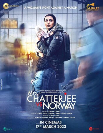 Mrs. Chatterjee vs. Norway 2023 Hindi 1080p 720p 480p HQ DVDScr x264 ESubs Full Movie Download