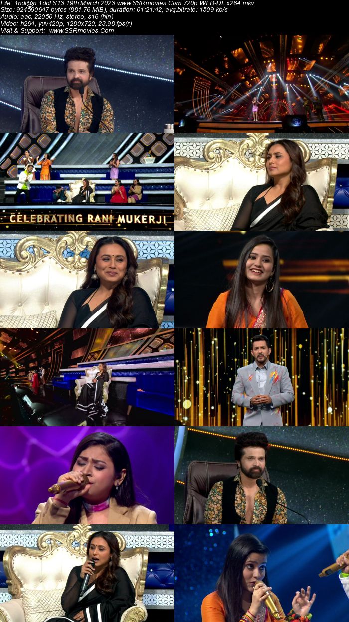 Indian Idol S13 19th March 2023 720p 480p WEB-DL x264 350MB Download