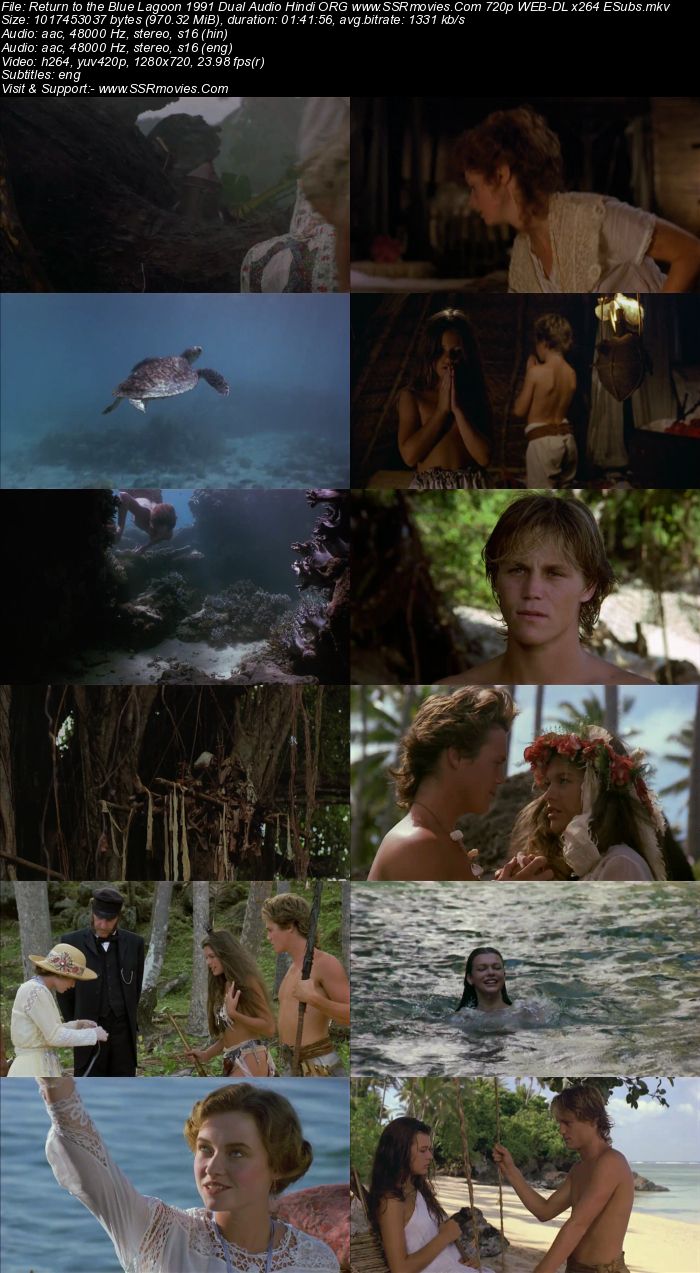 Return to the Blue Lagoon 1991 Dual Audio Hindi ORG 1080p 720p 480p WEB-DL x264 ESubs Full Movie Download