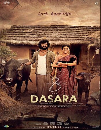 Dasara 2023 Hindi 720p 1080p Pre-DVDRip x264 ESubs Download