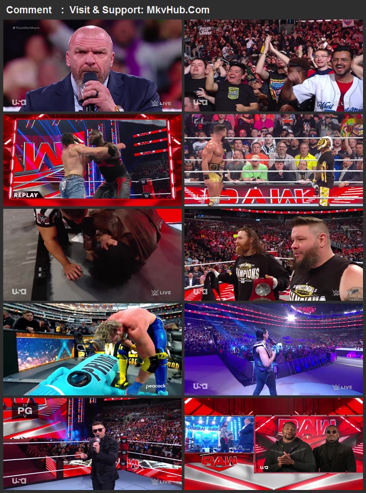 WWE Monday Night Raw 3rd April 2023 720p WEBRip x264 1.4GB Download