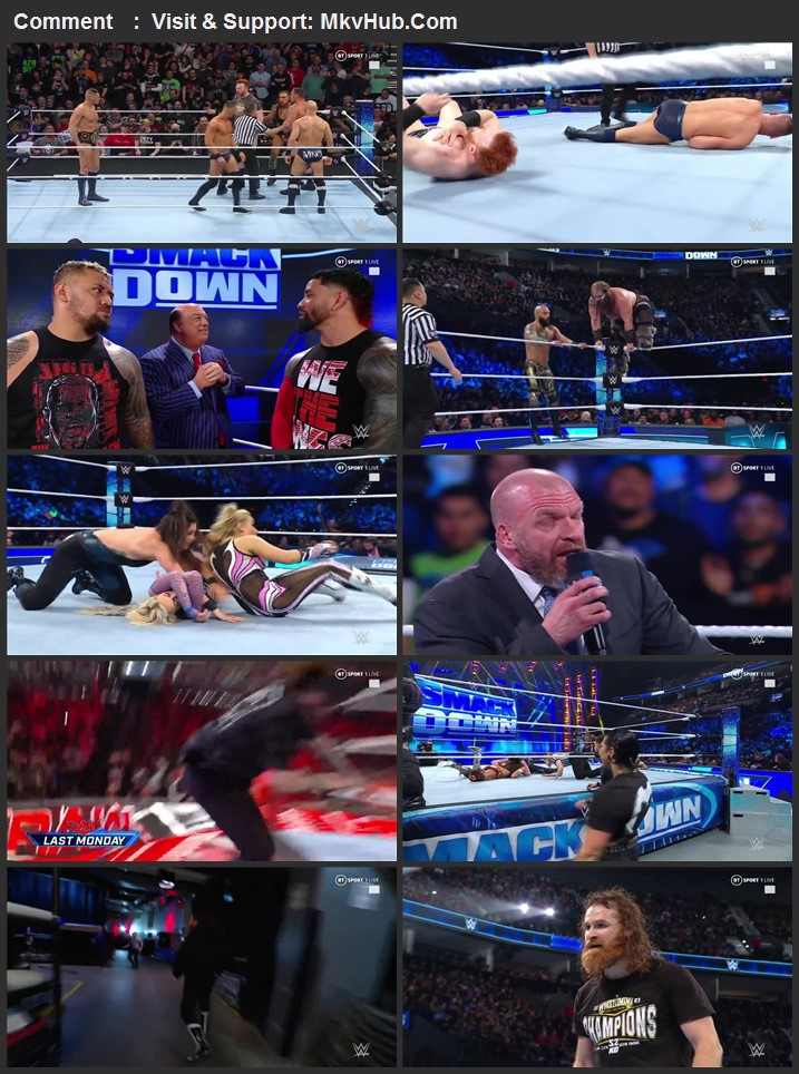 WWE Friday Night SmackDown 7th April 2023 720p WEBRip x264 800MB Download