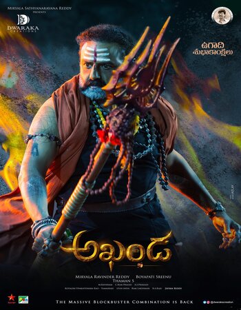 Akhanda 2021 Dual Audio [Hindi-Telugu] 720p 1080p WEB-DL x264 ESubs Download