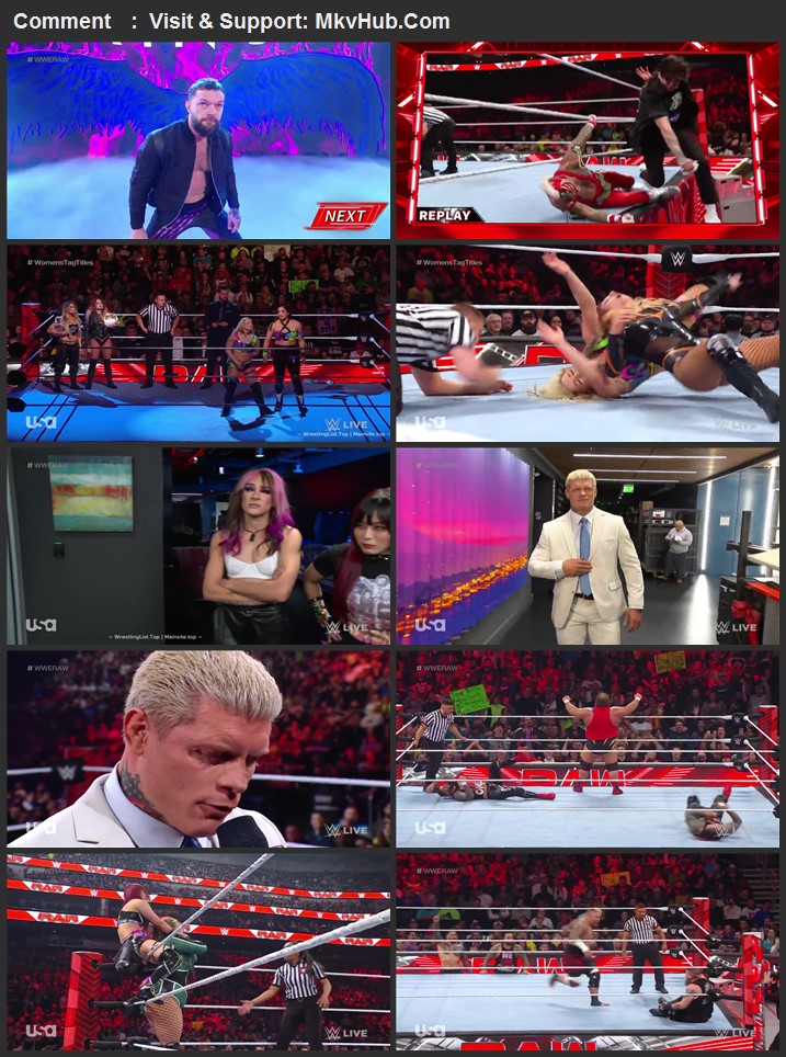WWE Monday Night Raw 10th April 2023 720p WEBRip x264 1.2GB Download
