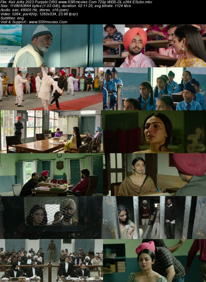 Kali Jotta 2023 Punjabi ORG 1080p 720p 480p WEB-DL x264 ESubs Full Movie Download