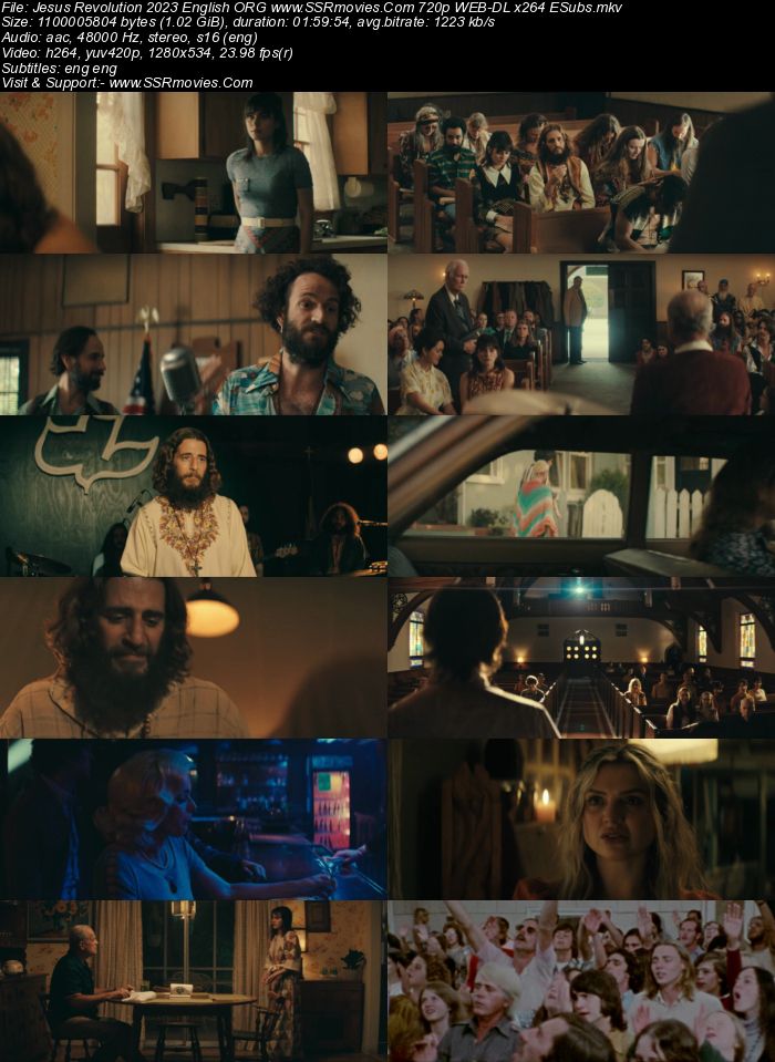 Jesus Revolution 2023 English ORG 1080p 720p 480p WEB-DL x264 ESubs Full Movie Download