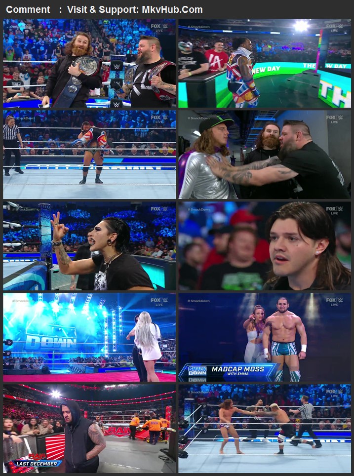 WWE Friday Night SmackDown 14th April 2023 720p WEBRip x264 850MB Download