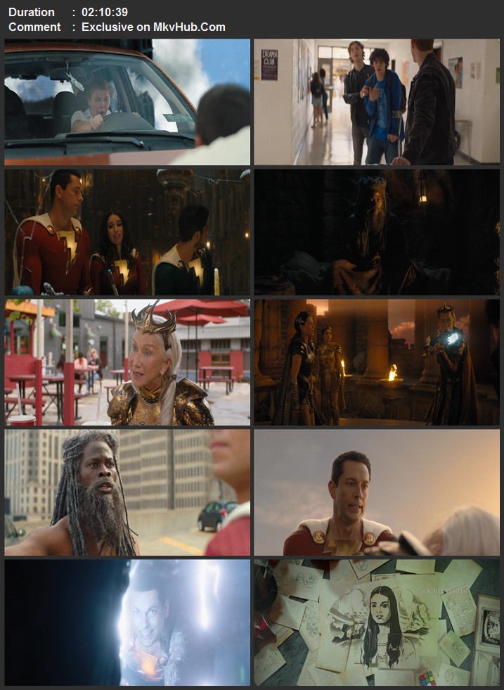 Shazam! Fury of the Gods 2023 Dual Audio [Hindi-English] 720p 1080p WEB-DL x264 ESubs Download