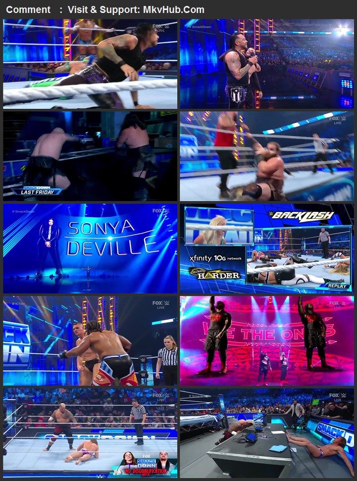 WWE Friday Night SmackDown 21st April 2023 720p WEBRip x264 800MB Download