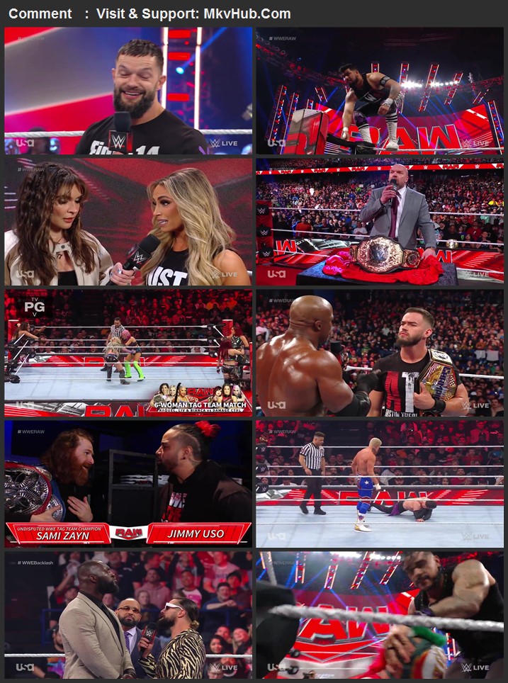 WWE Monday Night Raw 24th April 2023 720p WEBRip x264 1.2GB Download