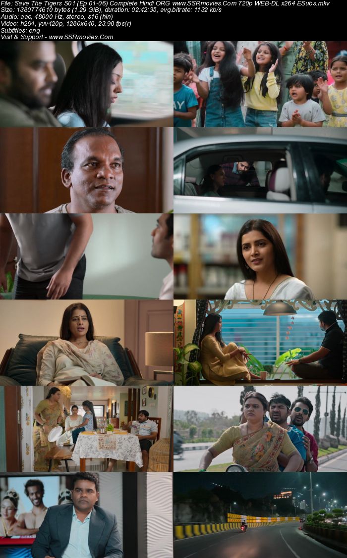 Save The Tigers 2023 S01 Complete Hindi ORG 1080p 720p 480p WEB-DL x264 ESubs Download