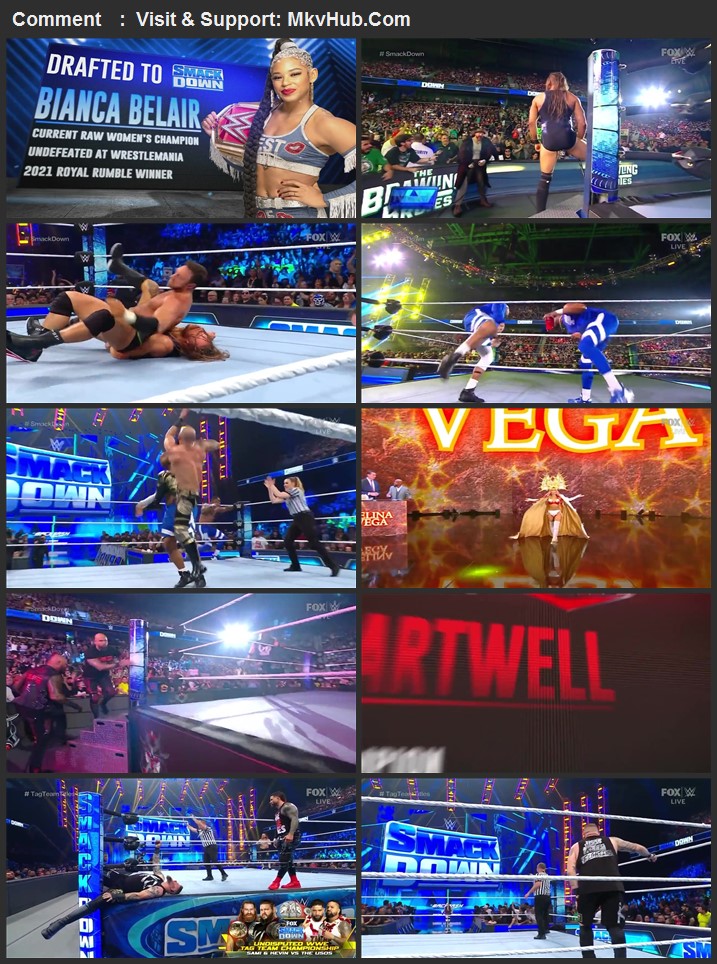 WWE Friday Night SmackDown 28th April 2023 720p WEBRip x264 800MB Download
