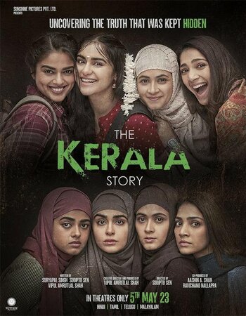 The Kerala Story 2023 Hindi 720p 1080p HQ DVDScr x264 AAC HC-Sub