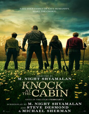Knock at the Cabin 2023 Dual Audio Hindi ORG 1080p 720p 480p WEB-DL x264 ESubs Full Movie Download