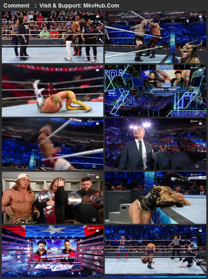 WWE Friday Night SmackDown 5th May 2023 720p WEBRip x264 850MB Download