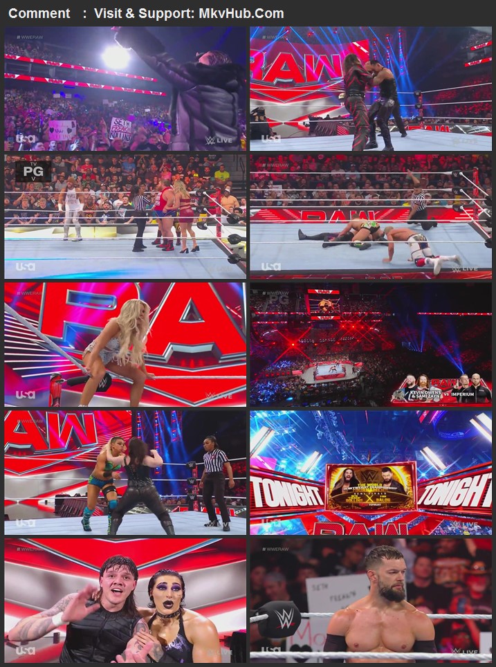 WWE Monday Night Raw 8th May 2023 720p WEBRip x264 1.2GB Download